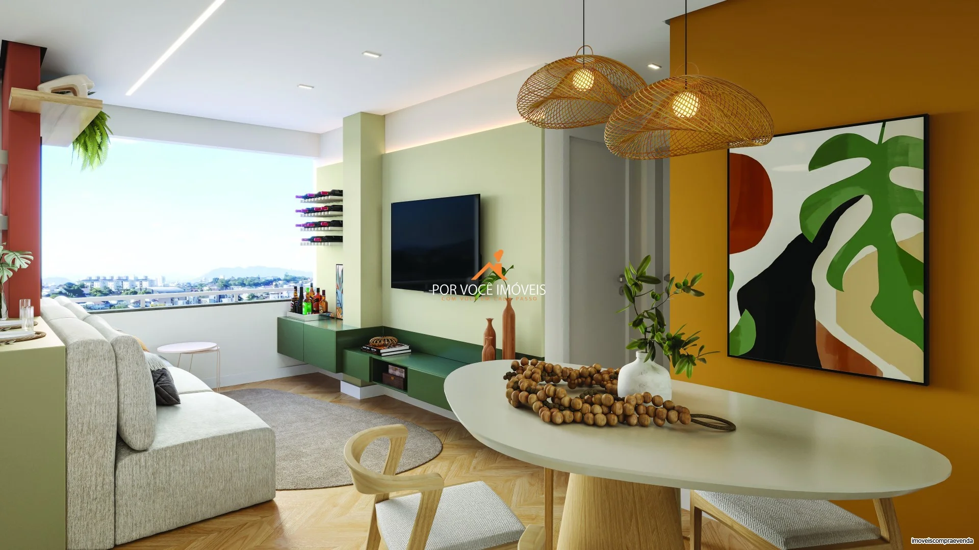 Apartamento com 2 quartos no Condomínio Alma Carioca