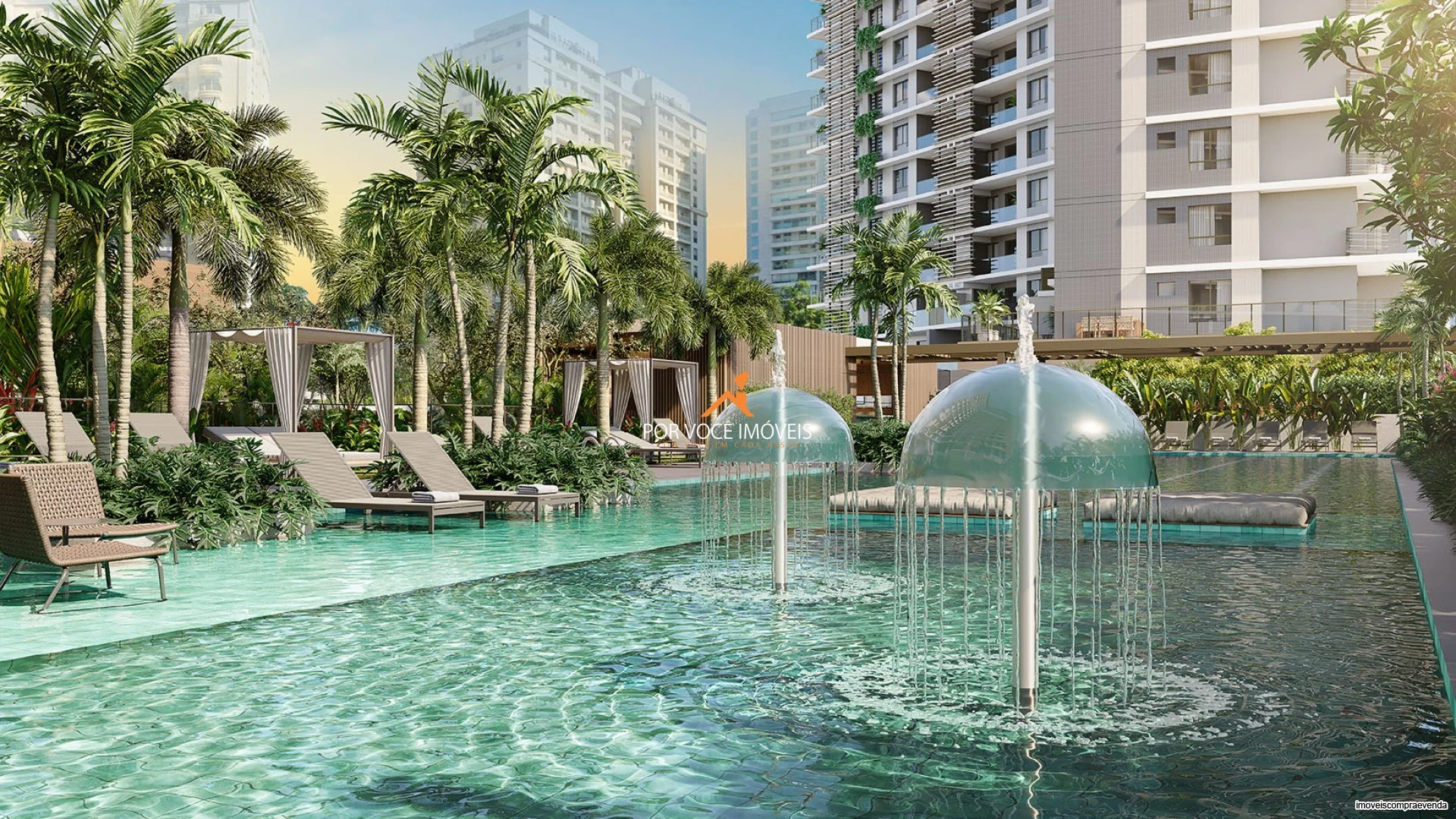 Apartamento com 1 suíte e 1 quarto no Condomínio Icon Golf Residence