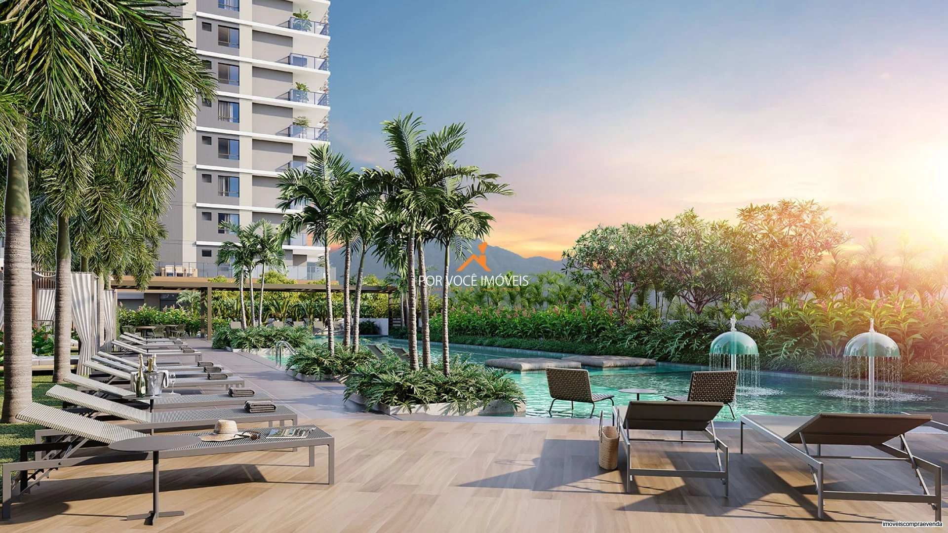 Apartamento com 1 suíte e 1 quarto no Condomínio Icon Golf Residence