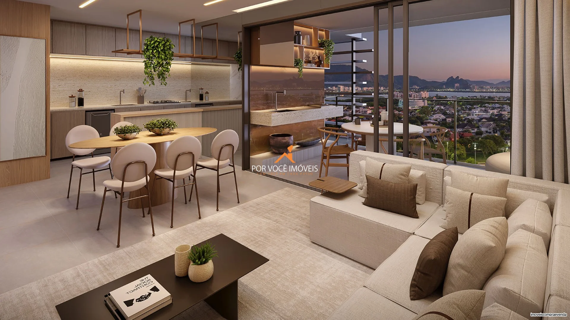 Apartamento com 1 suíte e 1 quarto no Condomínio Icon Golf Residence