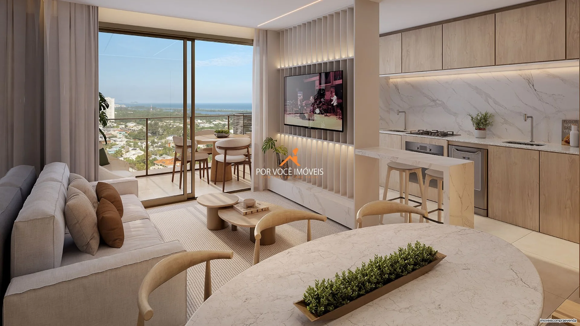 Apartamento com 1 suíte e 1 quarto no Condomínio Icon Golf Residence