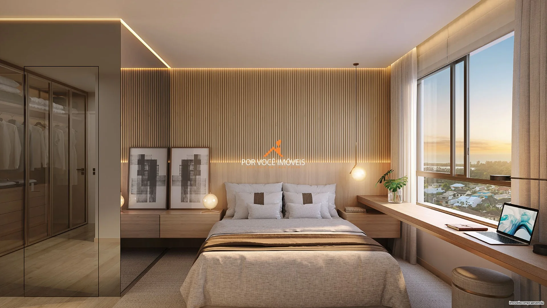 Apartamento com 1 suíte e 1 quarto no Condomínio Icon Golf Residence