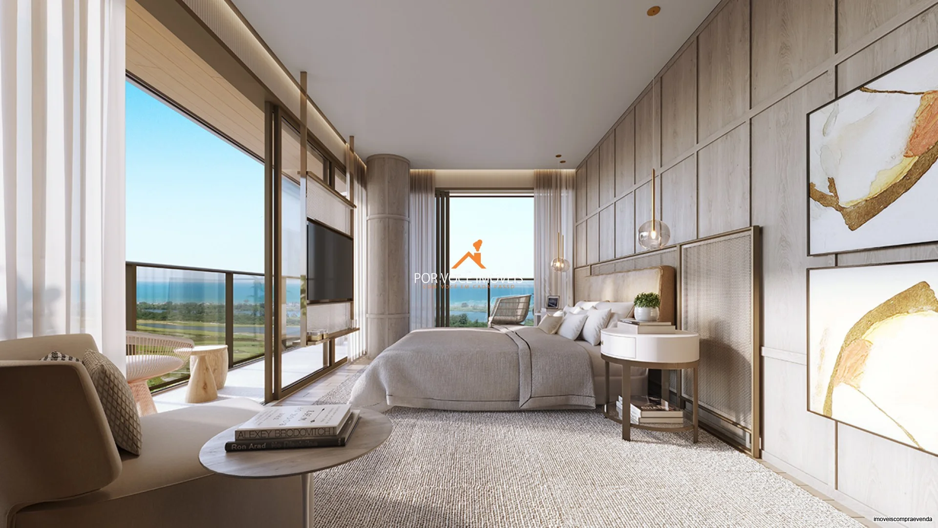 Apartamento com 4 suítes no Condomínio Oceana Golf