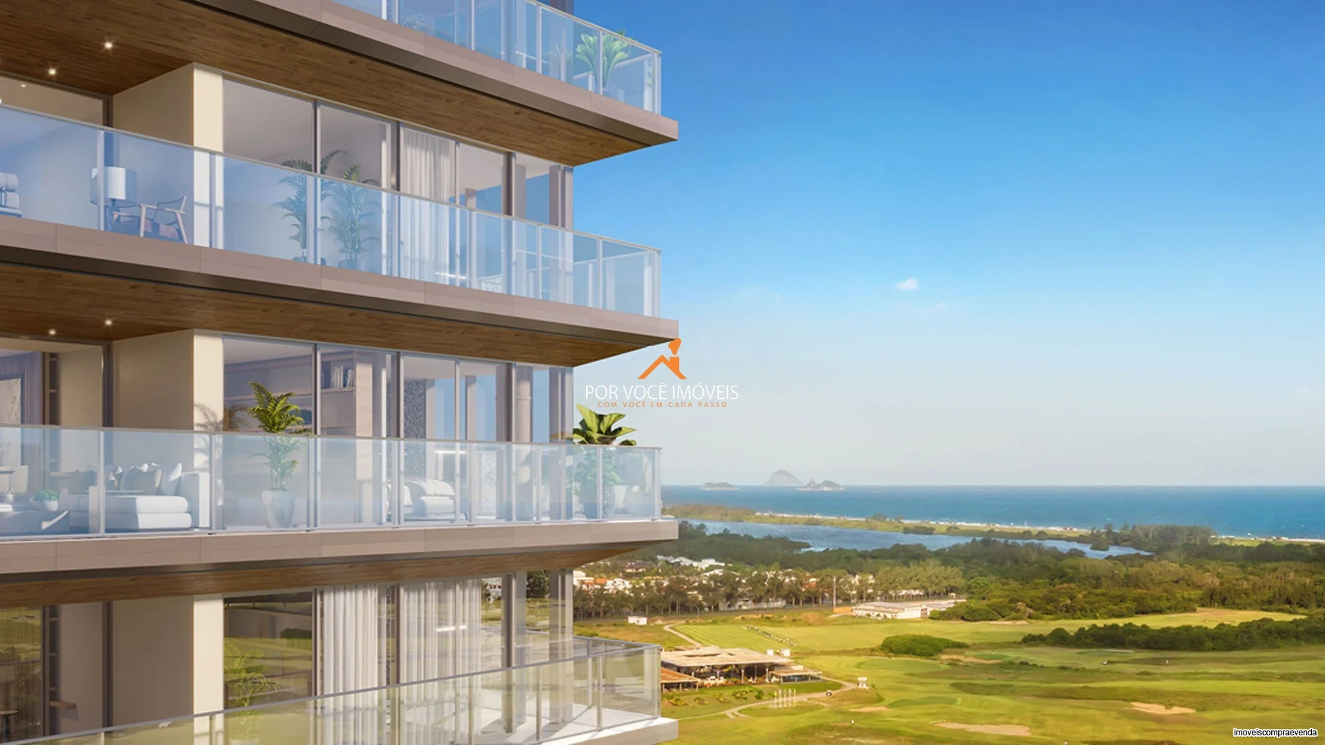 Apartamento com 4 suítes no Condomínio Oceana Golf