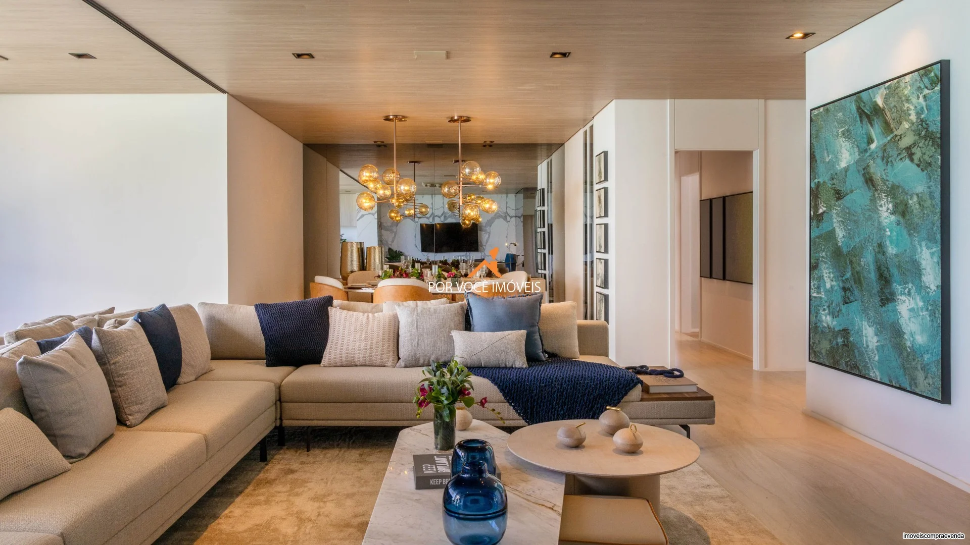 Apartamento com 4 suítes no Condomínio Oceana Golf