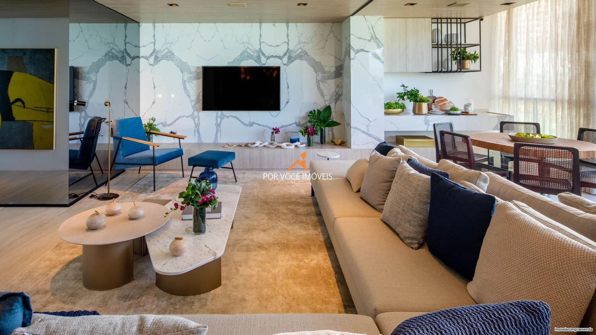 Apartamento com 4 suítes no Condomínio Oceana Golf