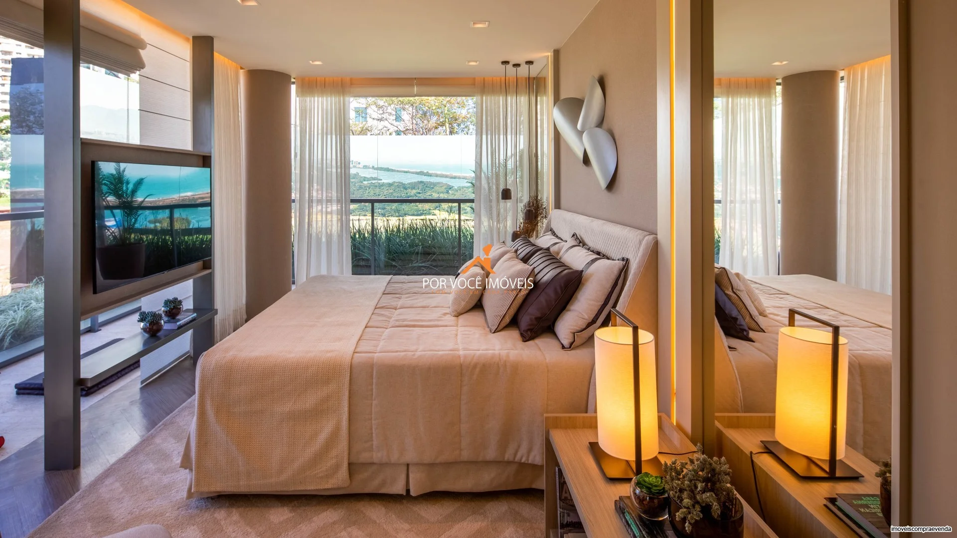 Apartamento com 4 suítes no Condomínio Oceana Golf
