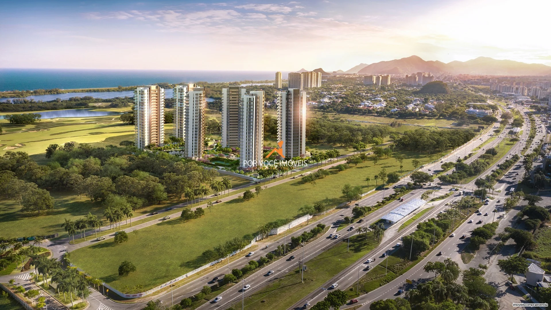 Apartamento com 4 suítes no Condomínio Oceana Golf