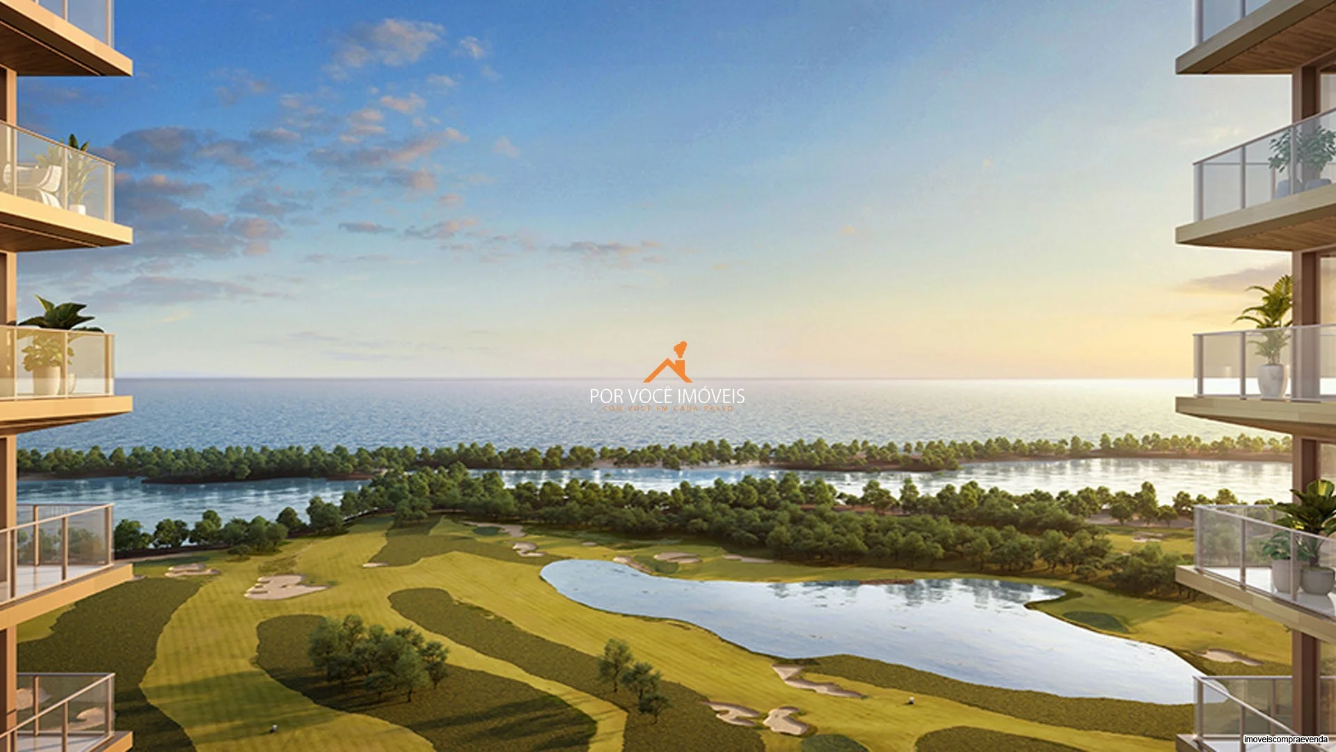 Apartamento com 4 suítes no Condomínio Oceana Golf