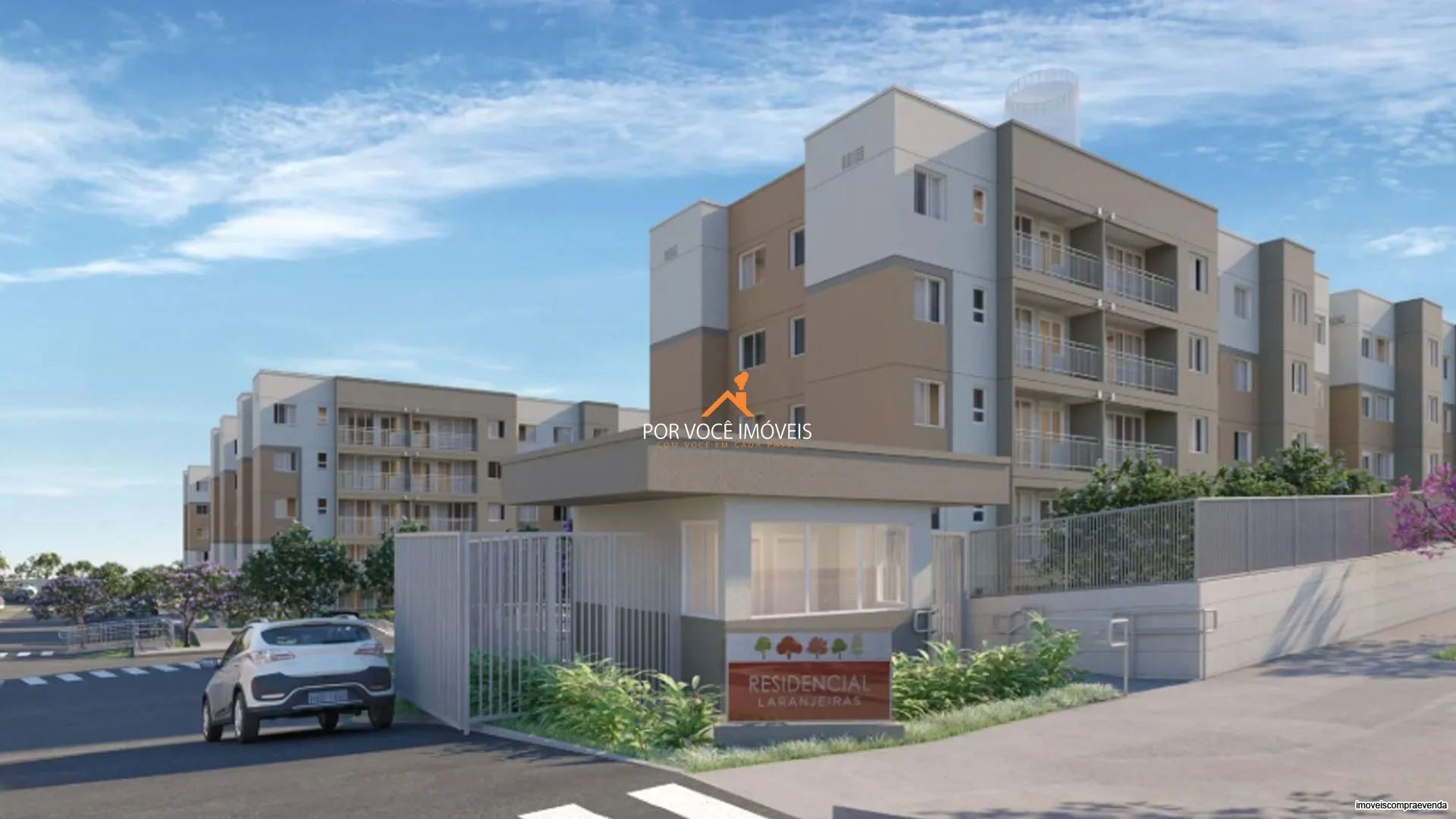 Apartamento com 2 quartos no Condomínio Residencial Laranjeiras