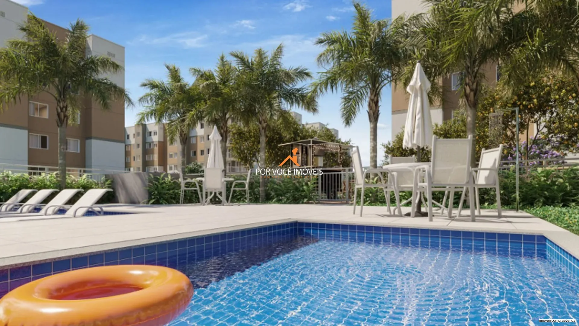 Apartamento com 2 quartos no Condomínio Residencial Laranjeiras