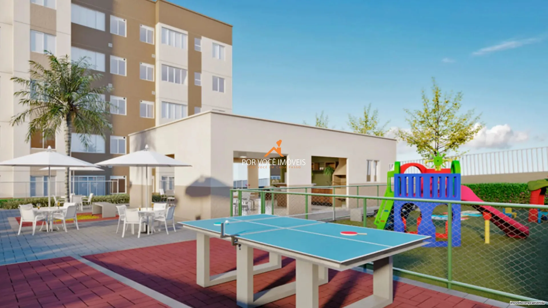 Apartamento com 2 quartos no Condomínio Residencial Jerivá