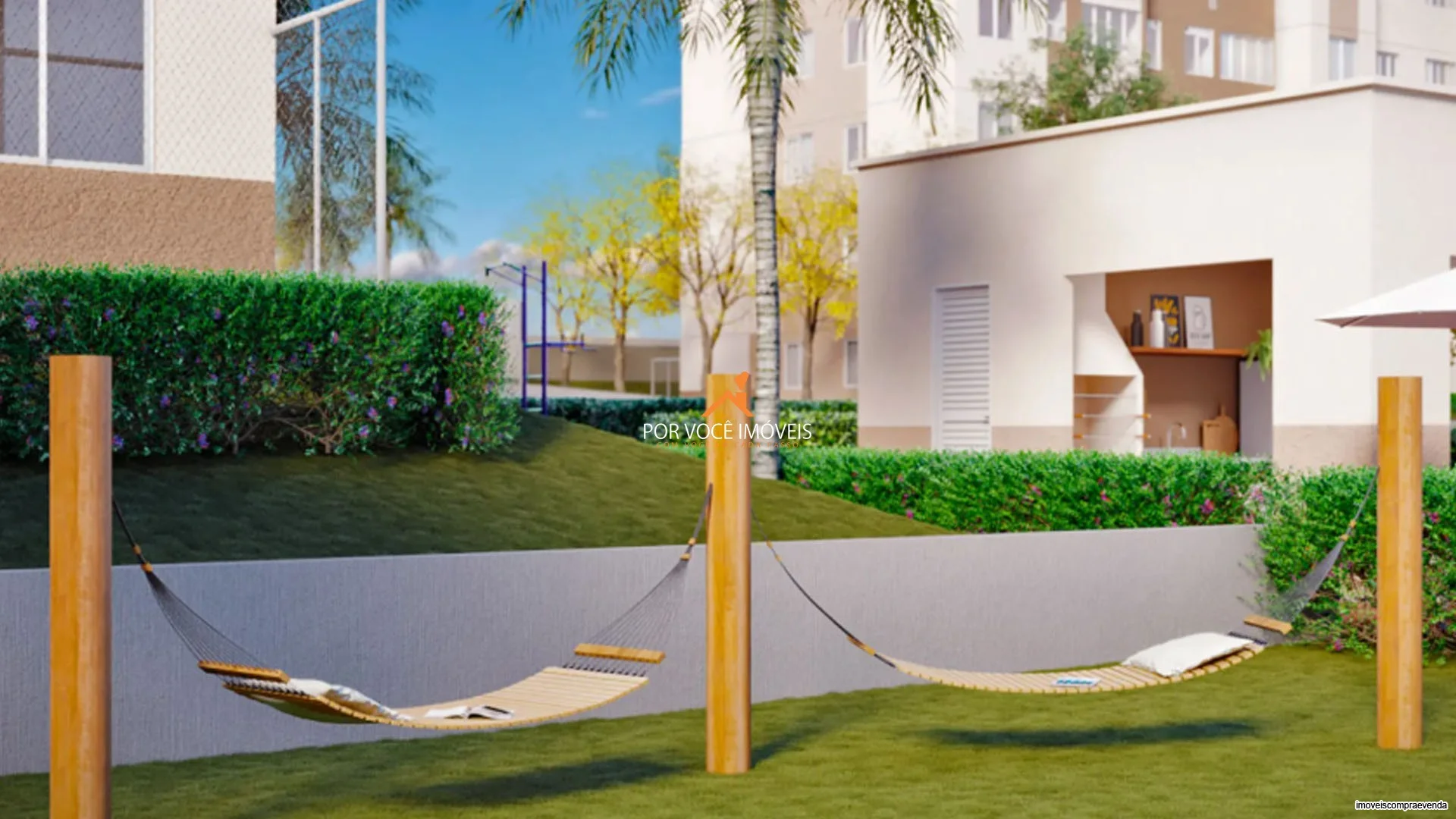Apartamento com 2 quartos no Condomínio Residencial Jerivá