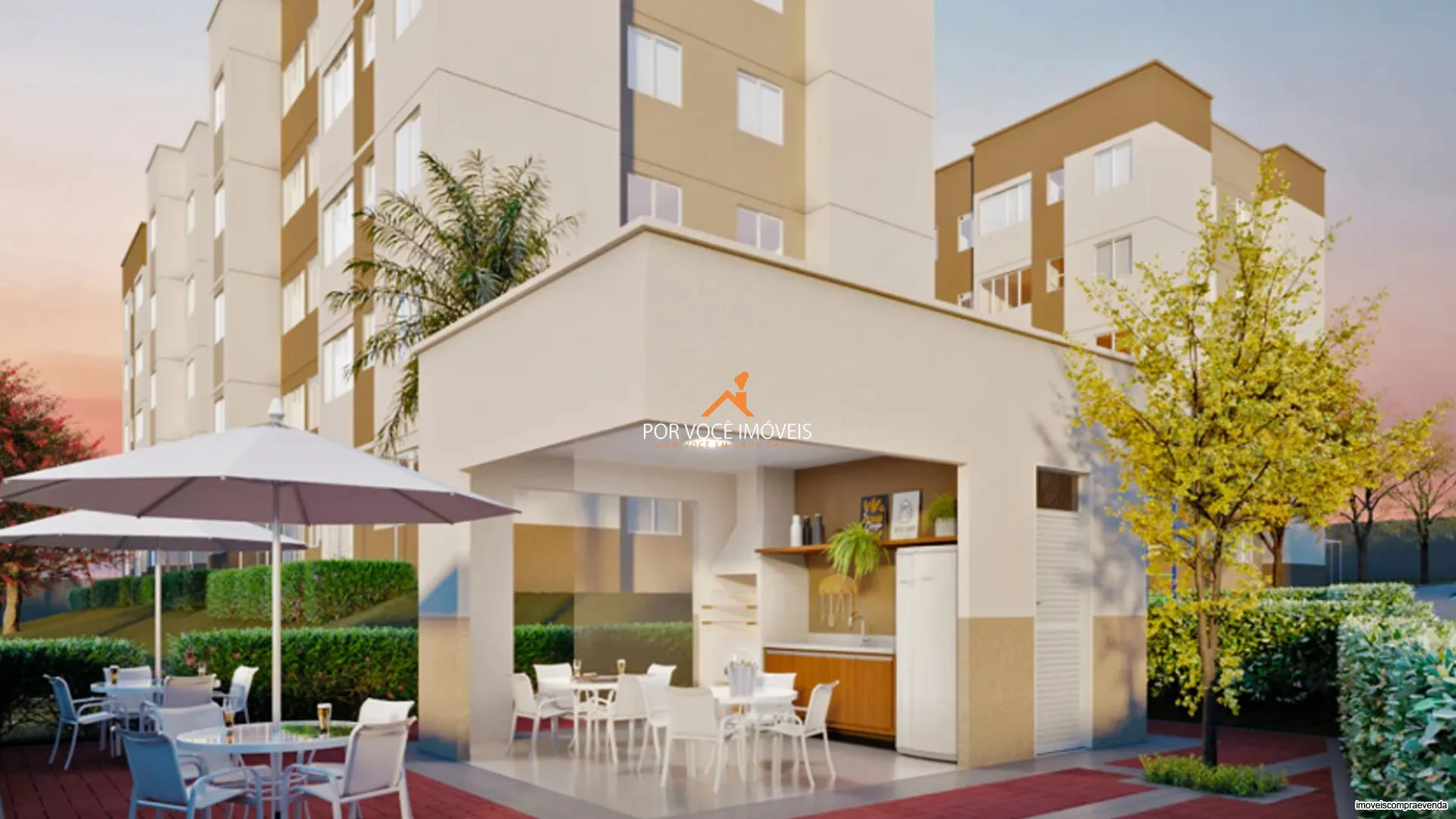 Apartamento com 2 quartos no Condomínio Residencial Jerivá