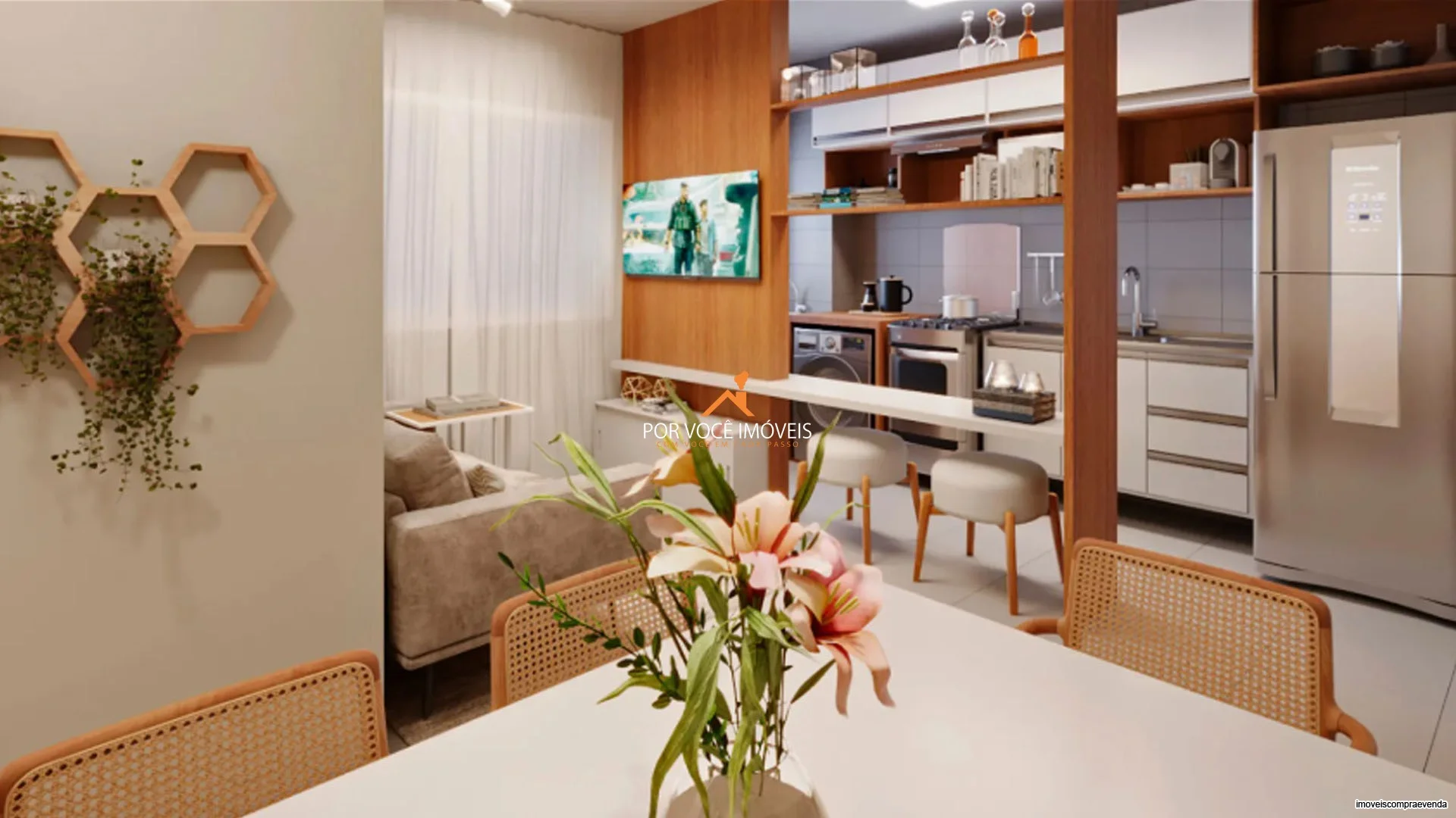 Apartamento com 2 quartos no Condomínio Residencial Jerivá