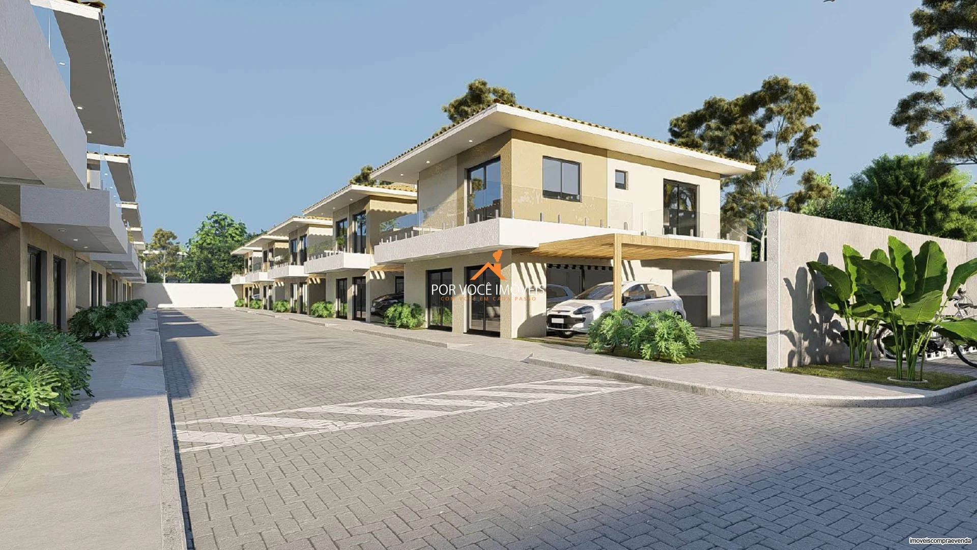 Casa duplex com 3 suítes no Condomínio Morada do Anjo Residencial