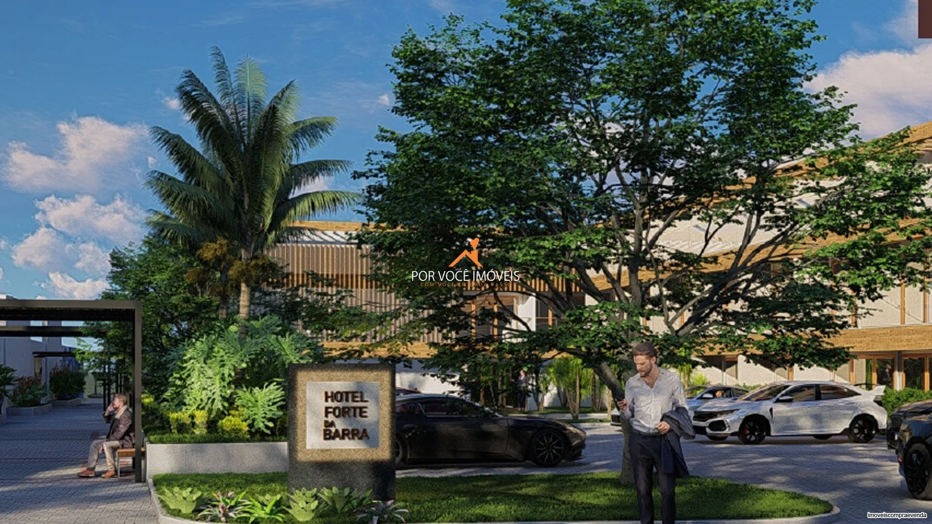 Apartamento no Forte da Barra Studio Hotel