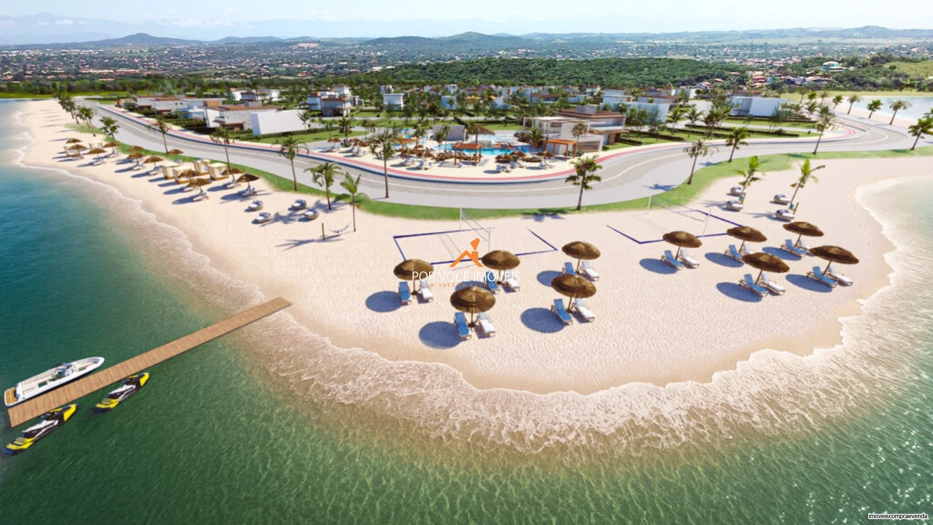 Lote de 335m² no Ibiza Condomínio Praia Resort
