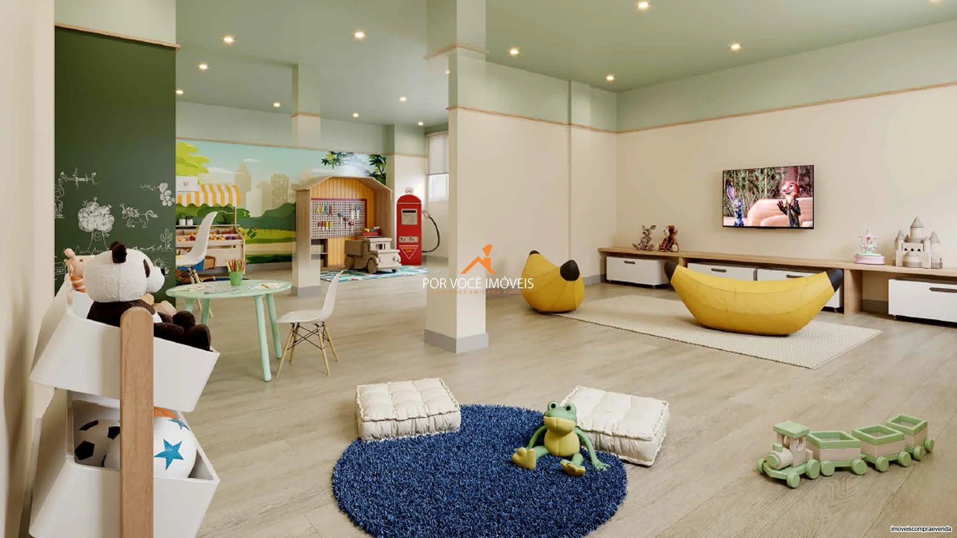 Apartamento com 1 quarto e varanda no Condomínio Residencial Cartola