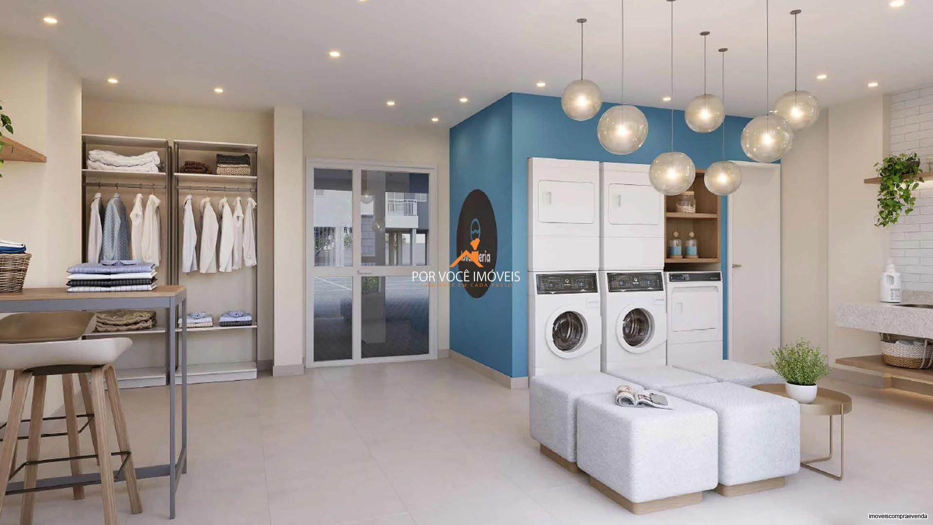 Apartamento com 1 quarto e varanda no Condomínio Residencial Cartola