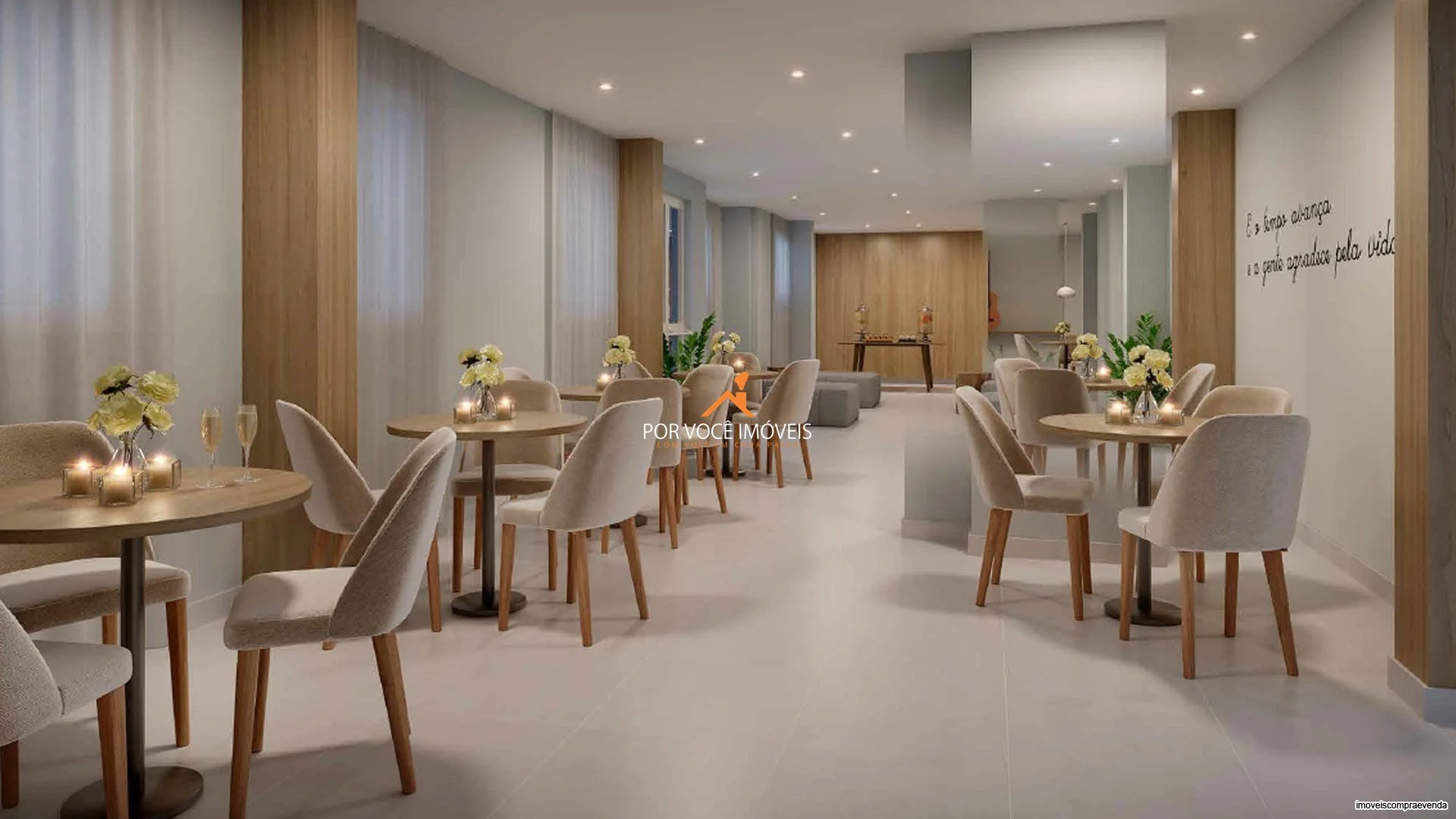 Apartamento com 1 quarto e varanda no Condomínio Residencial Cartola