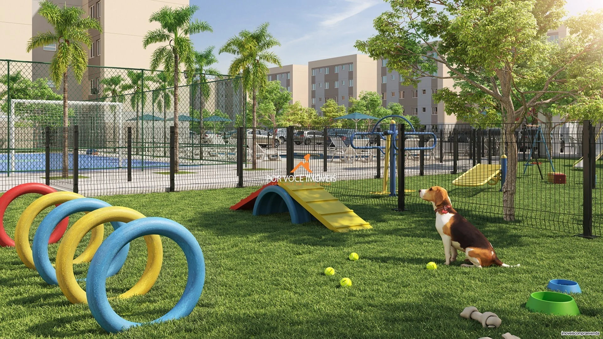 Apartamento com 2 quartos no Condomínio Jardins do Brito
