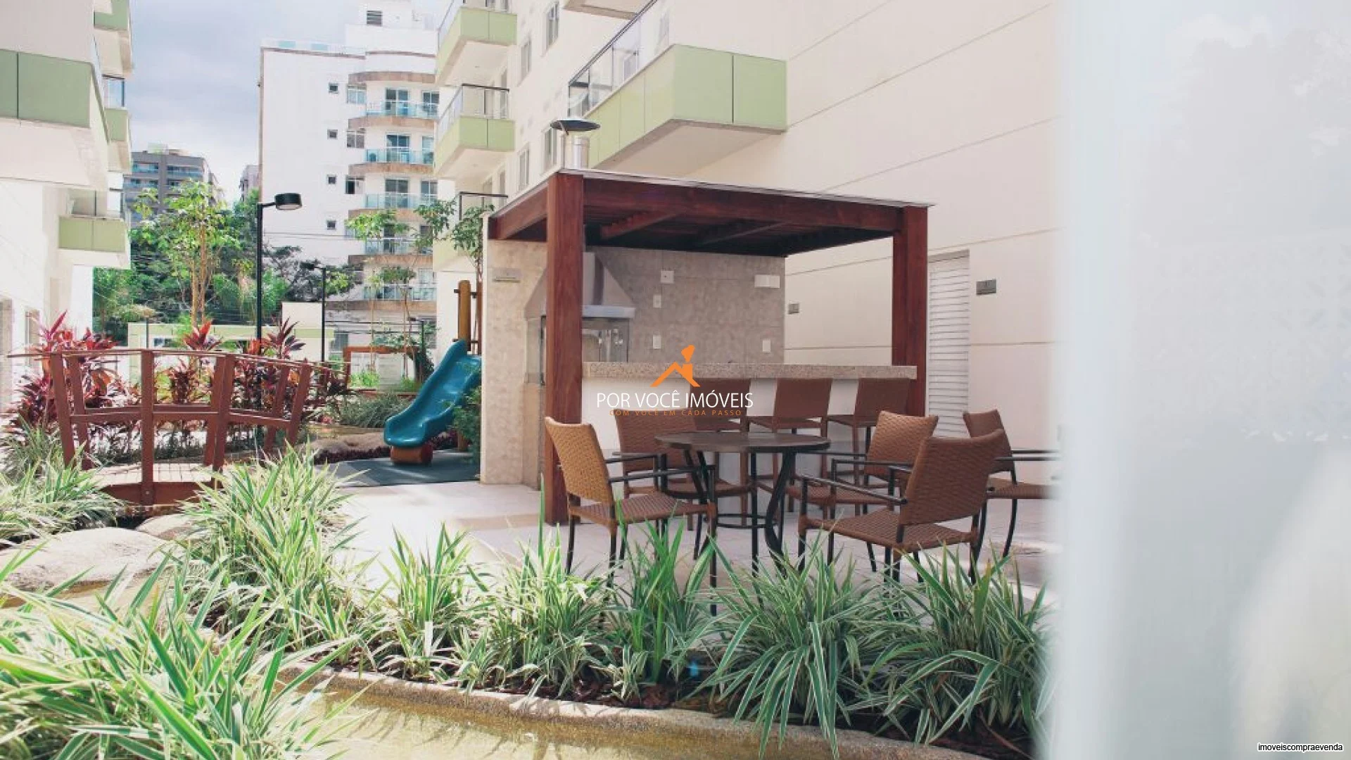 Apartamento para locação com 3 suítes no Condomínio Grand Village Freguesia Residence Club