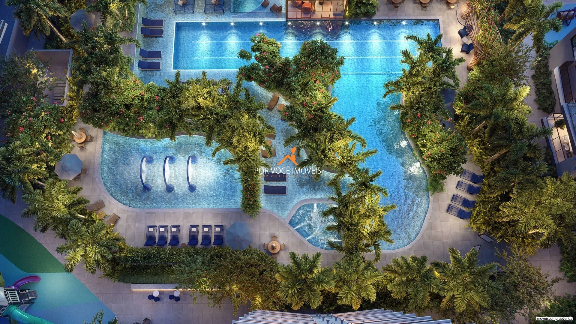 Apartamento com 2 quartos no La Isla Residence Club