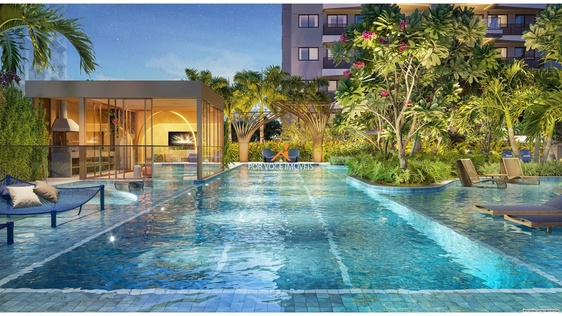 Apartamento com 2 quartos no La Isla Residence Club