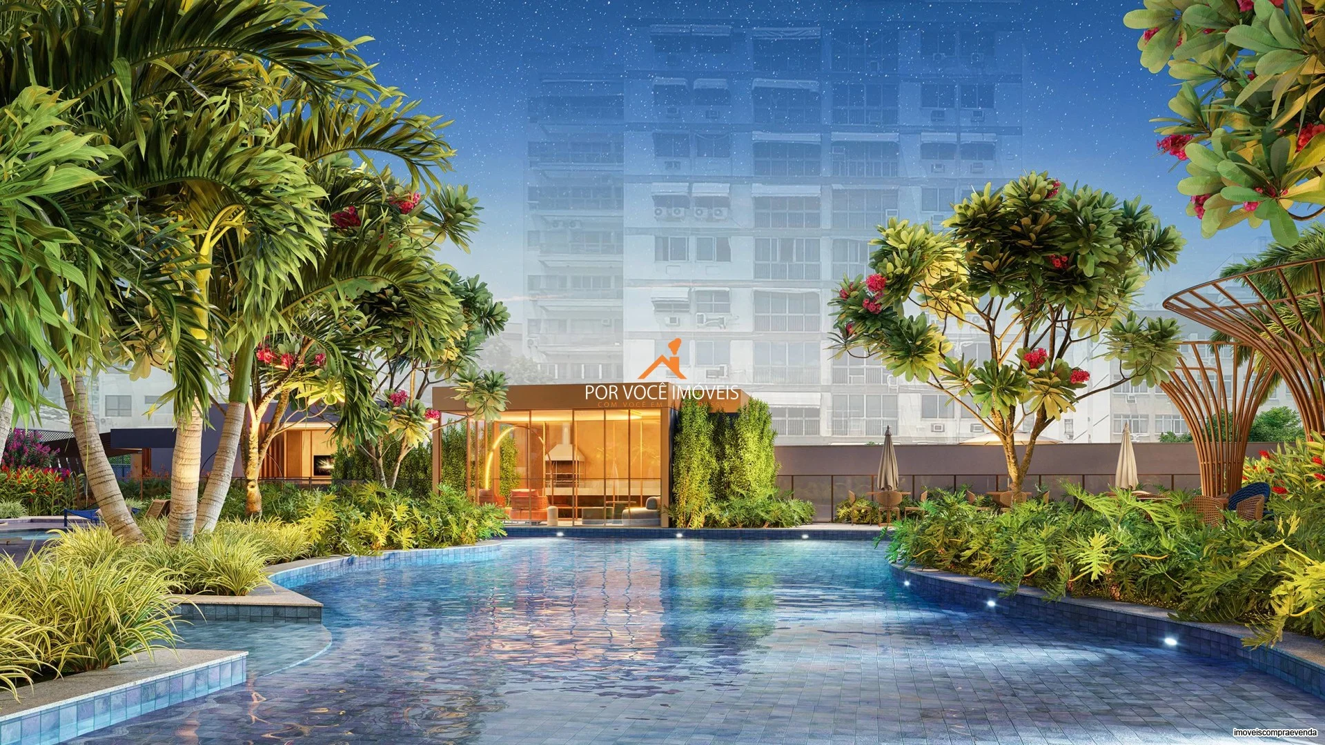 Apartamento com 2 quartos no La Isla Residence Club