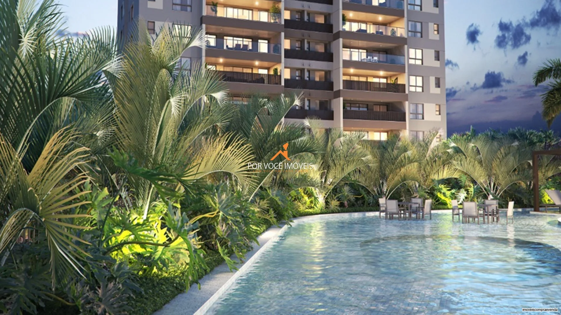 Apartamento com 3 quartos no Condomínio Orygem Acqua Home