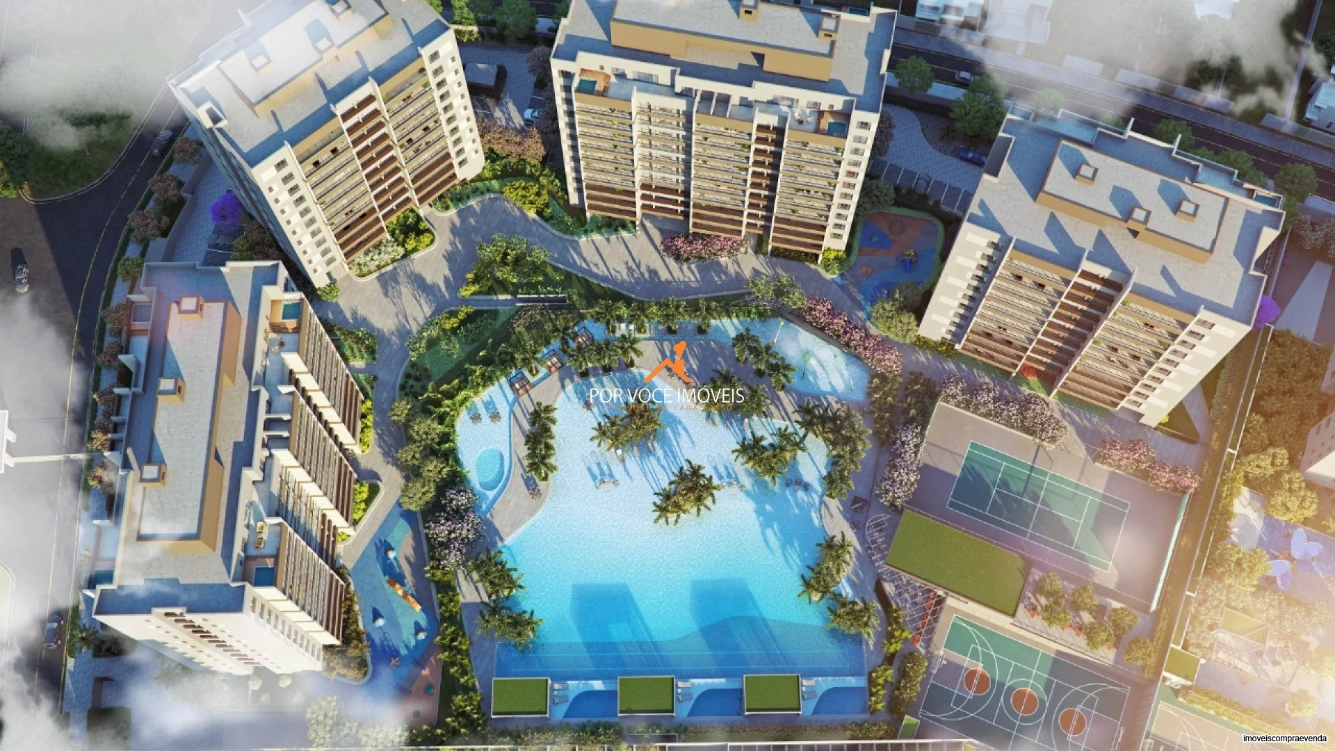 Apartamento com 3 quartos no Condomínio Orygem Acqua Home