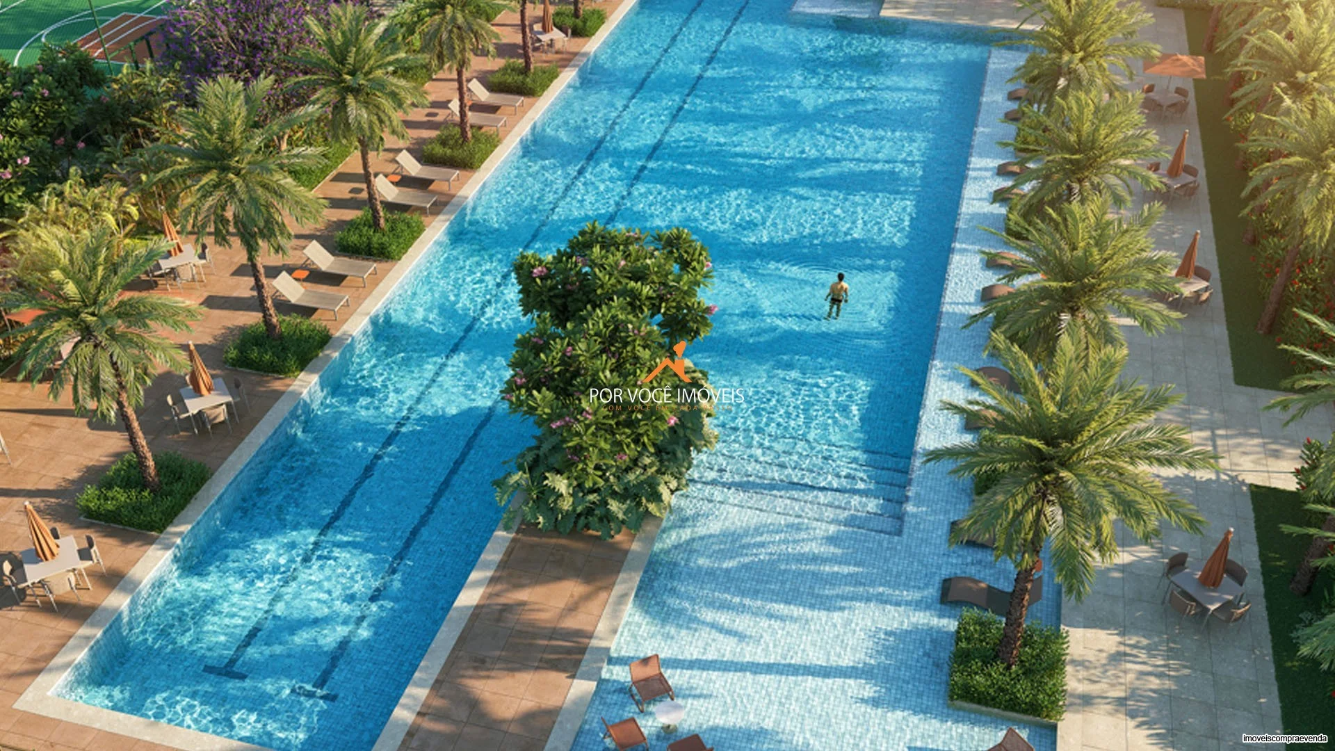 Apartamento com 3 quartos no Condomínio Woods Park Design