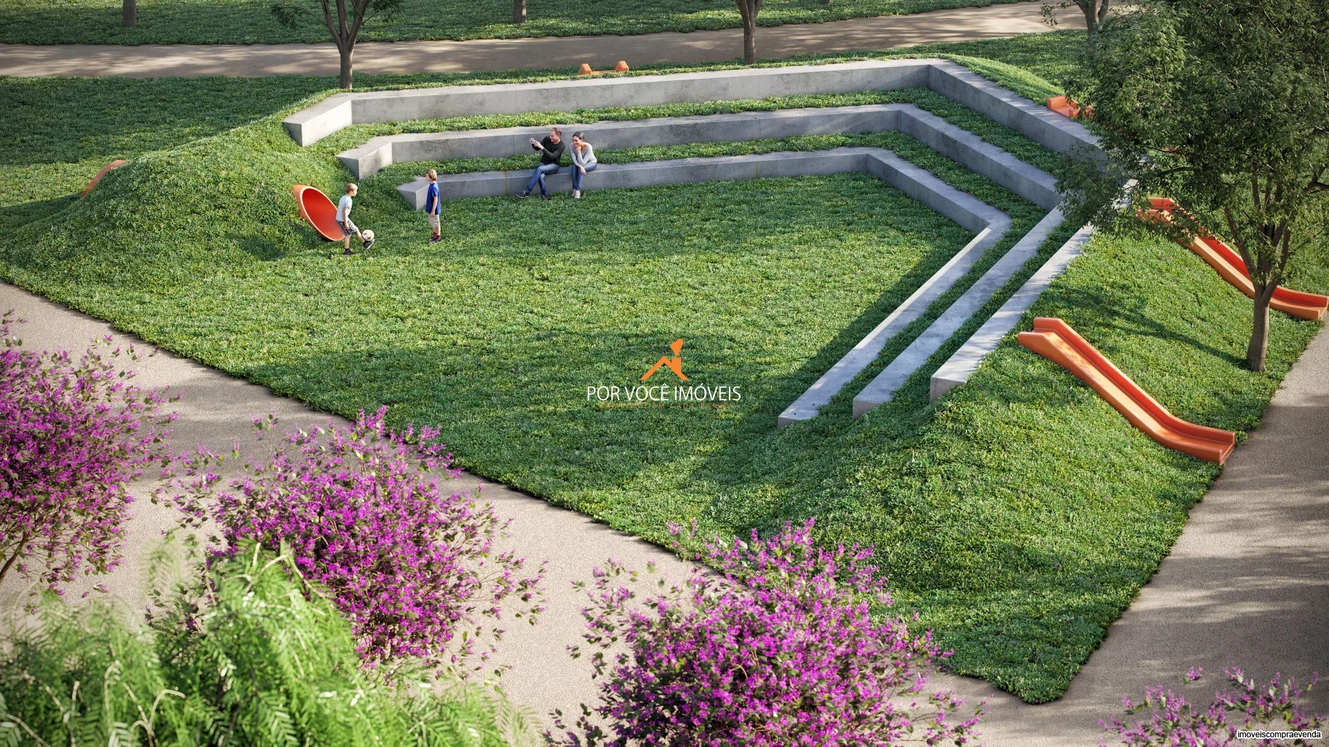 Apartamento com 3 quartos no Condomínio Woods Park Design