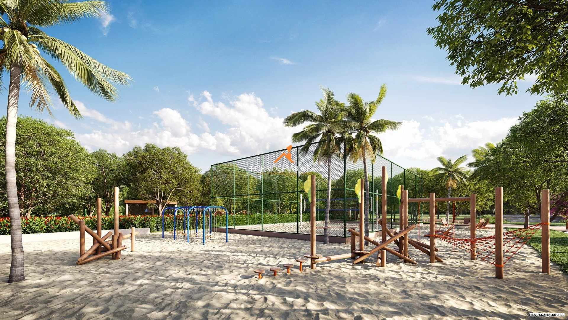 Apartamento com 3 quartos no Condomínio Woods Park Design