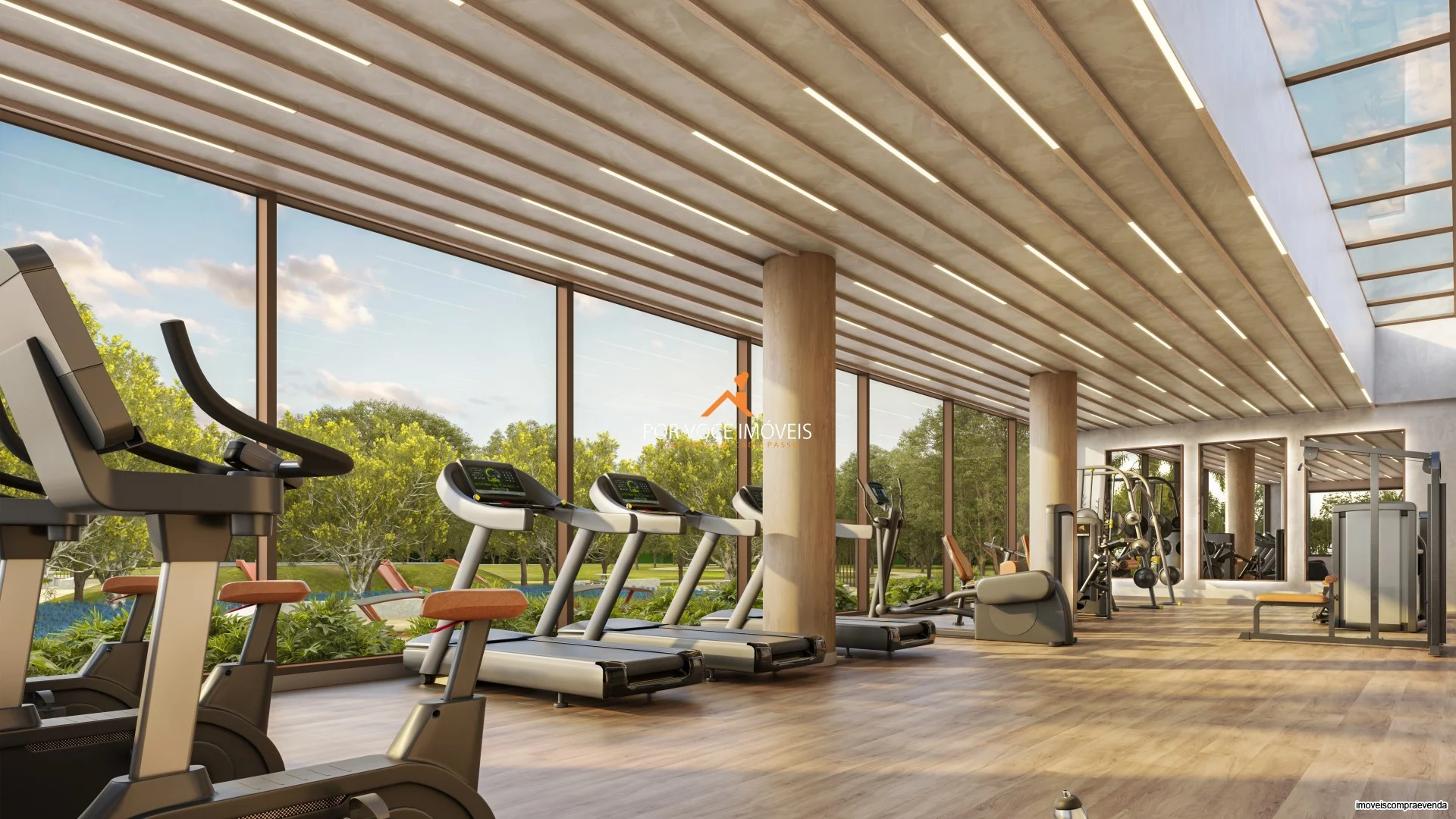 Apartamento com 3 quartos no Condomínio Woods Park Design