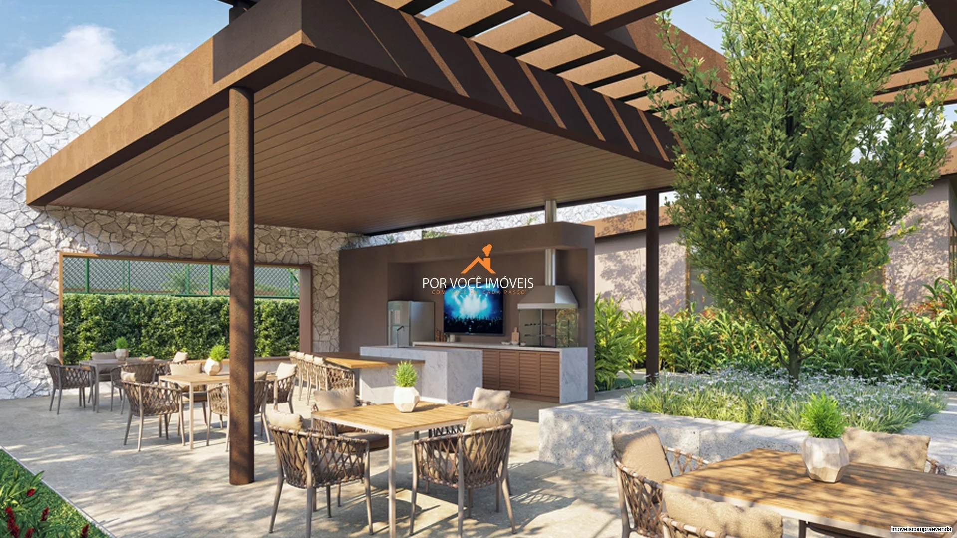 Apartamento com 3 quartos no Condomínio Woods Park Design