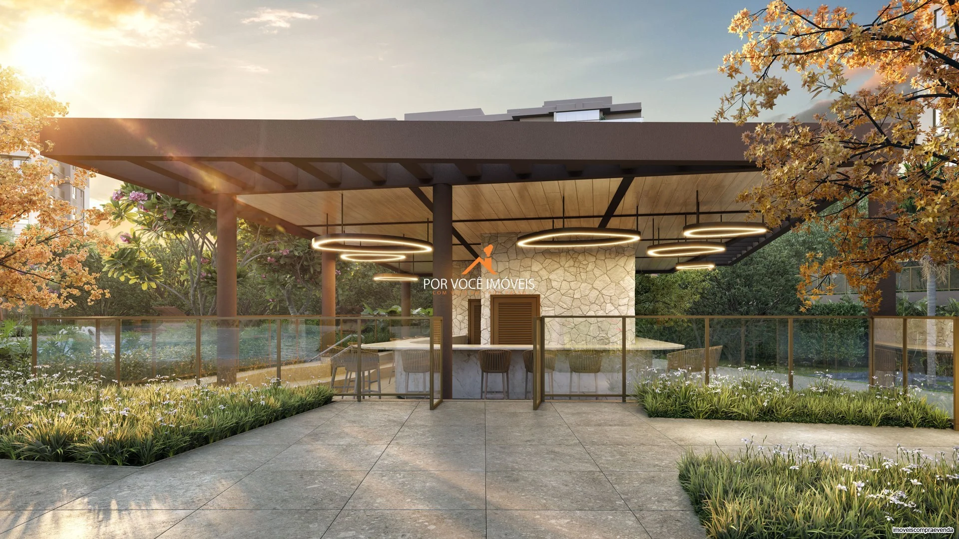 Apartamento com 3 quartos no Condomínio Woods Park Design