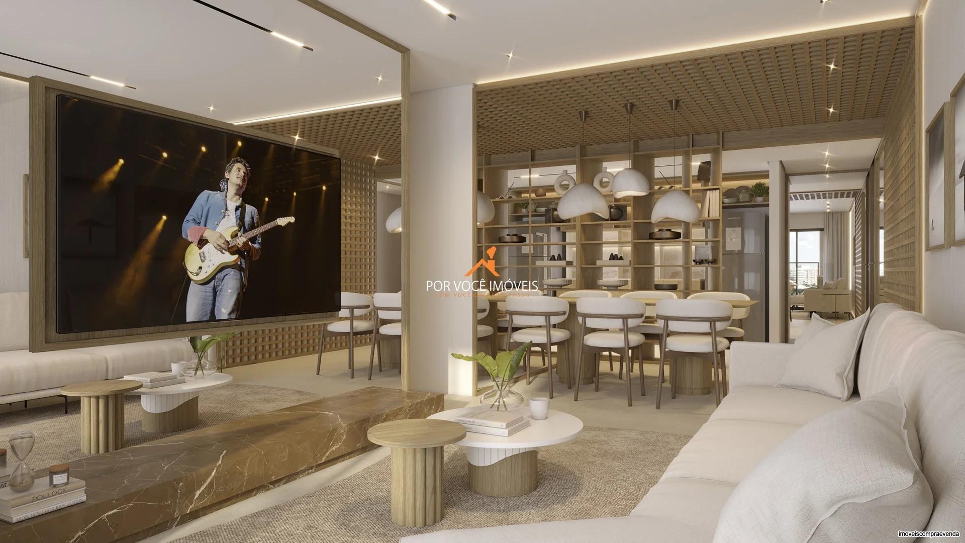 Apartamento com 3 quartos no Condomínio Woods Park Design