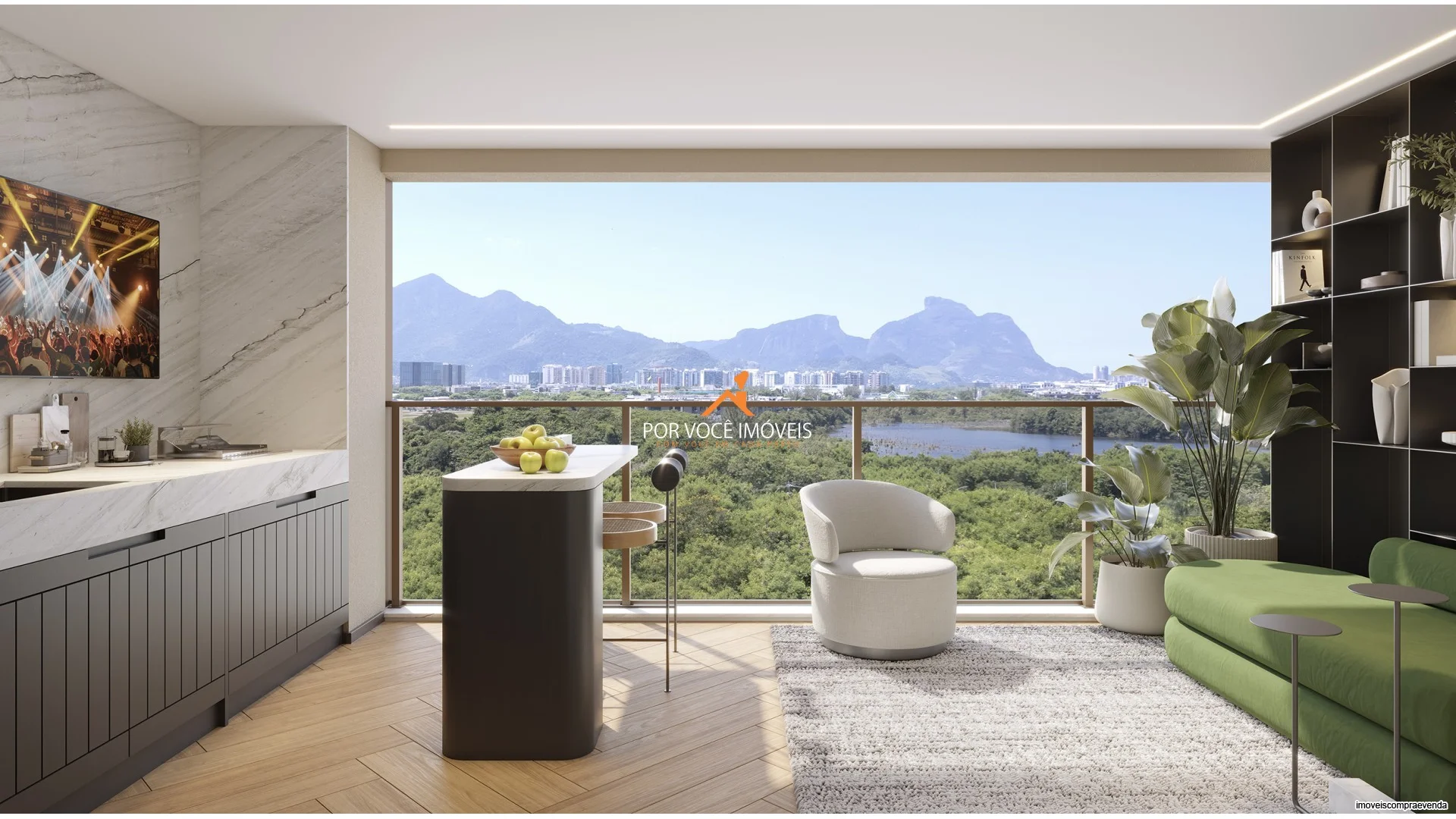 Apartamento com 3 quartos no Condomínio Woods Park Design