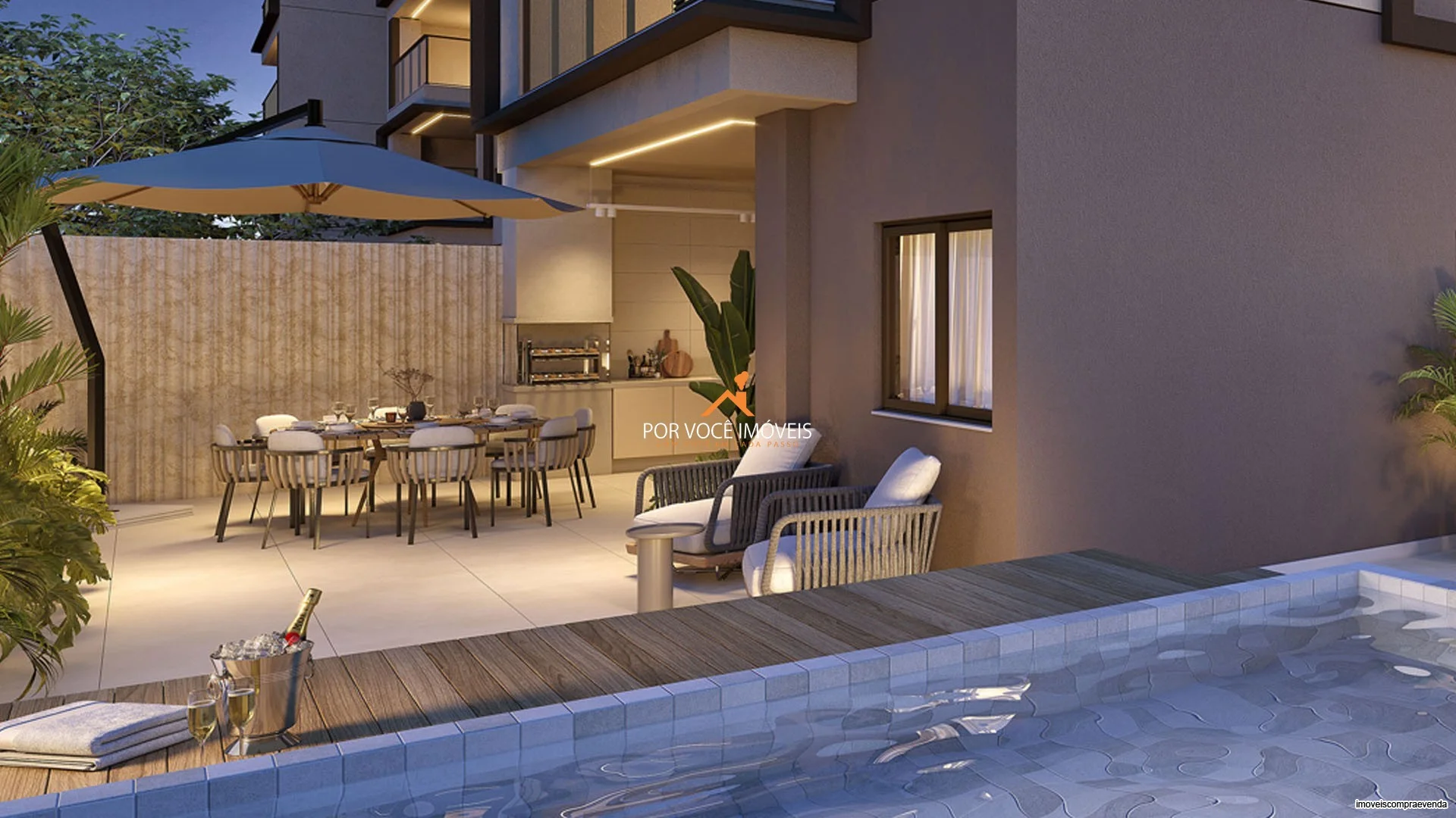 Apartamento com 3 quartos no Condomínio Woods Park Design