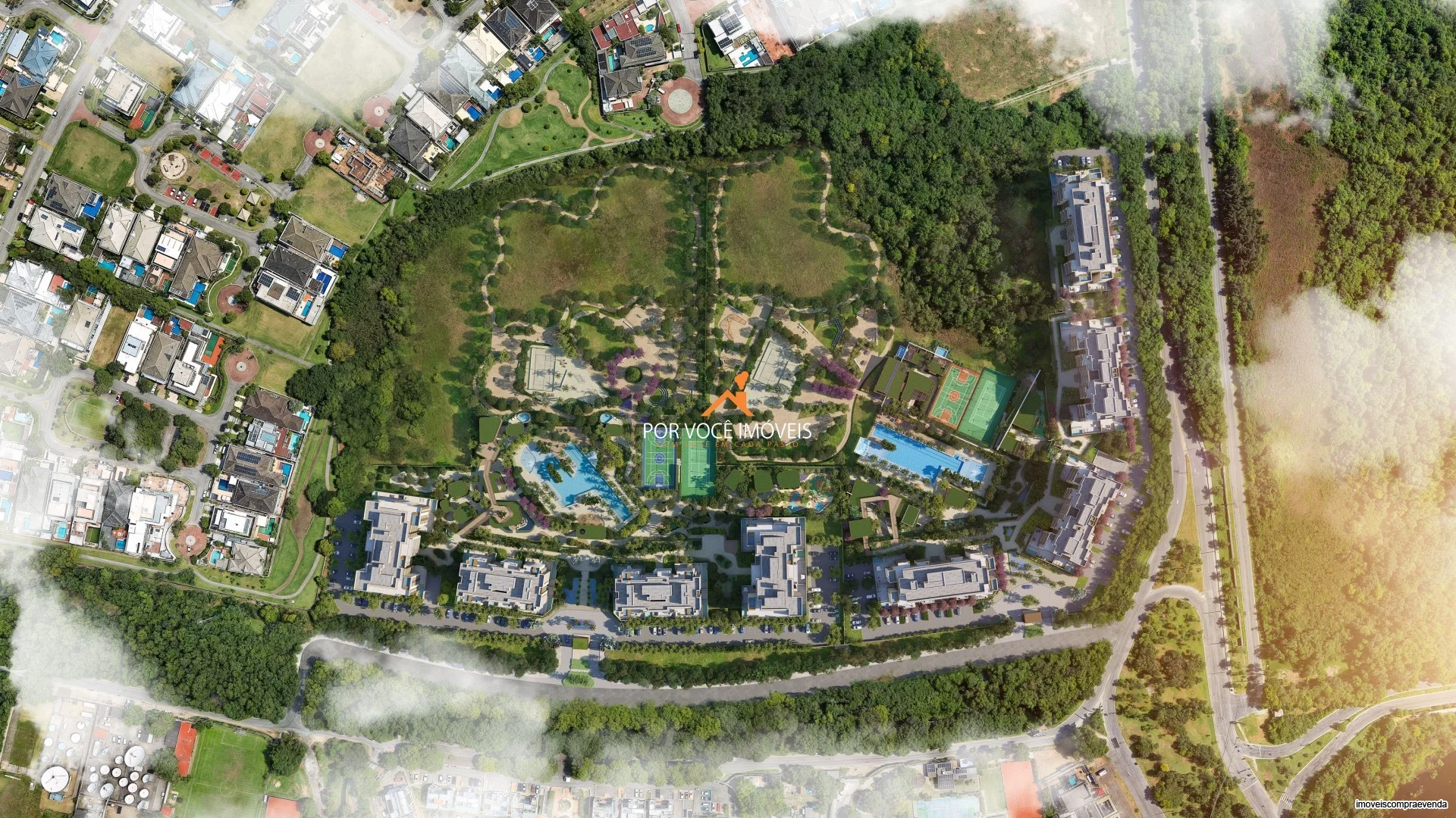 Apartamento com 3 quartos no Condomínio Woods Park Design