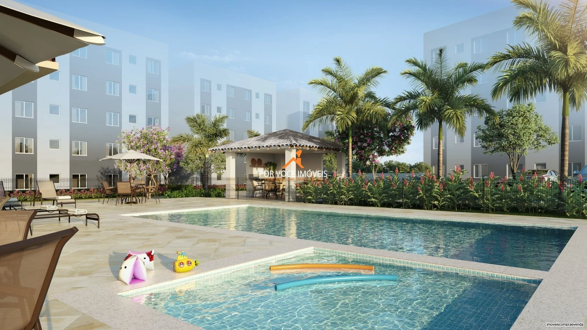 Apartamento com 2 quartos no Condomínio Moinho