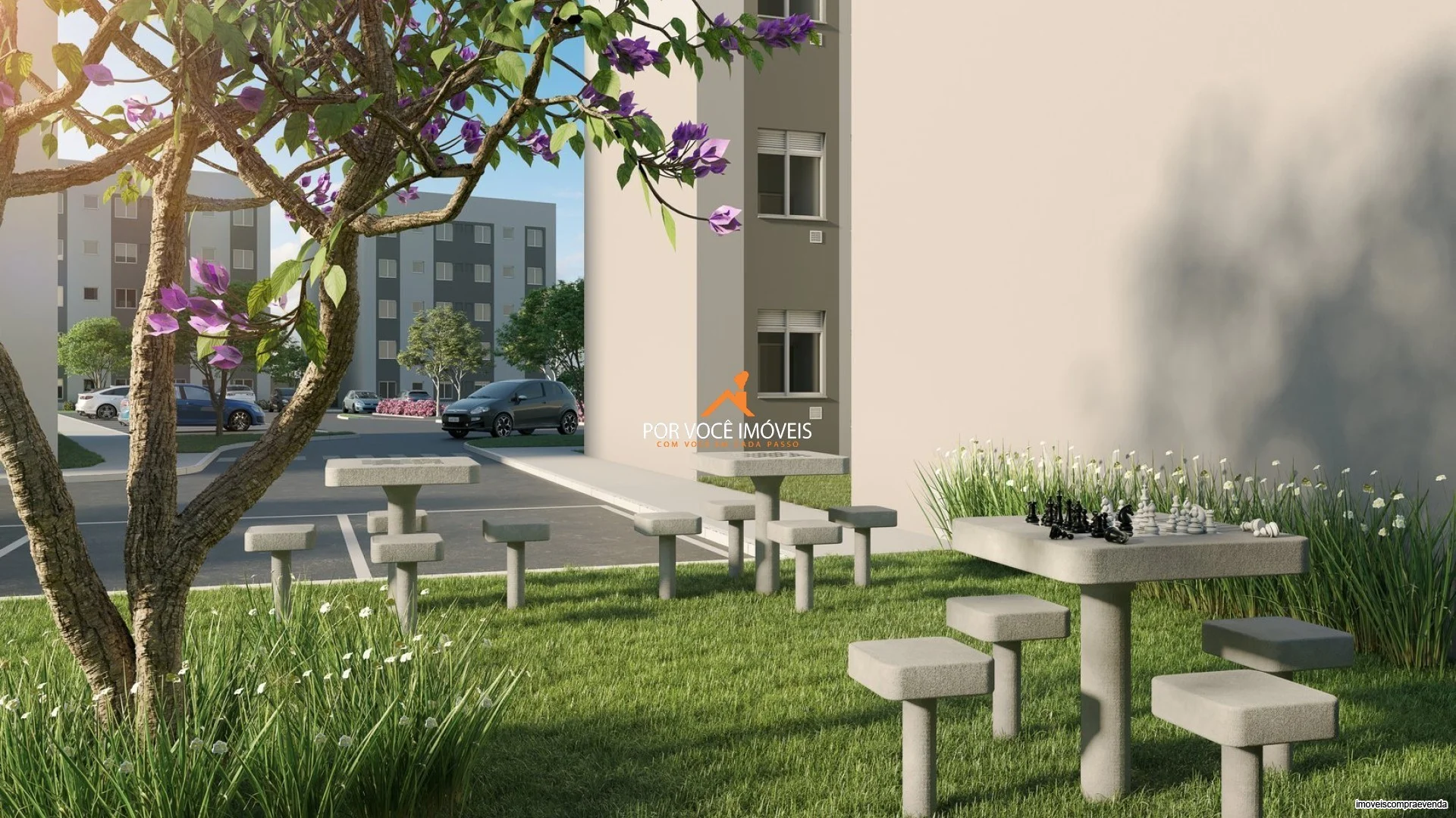 Apartamento com 2 quartos no Condomínio Moinho