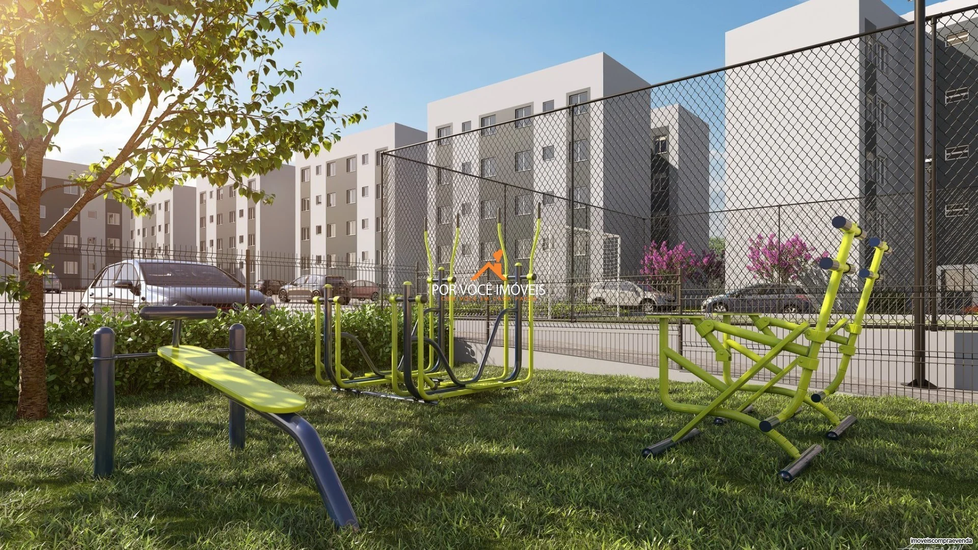 Apartamento para locação com 2 quartos no Condomínio Moinho