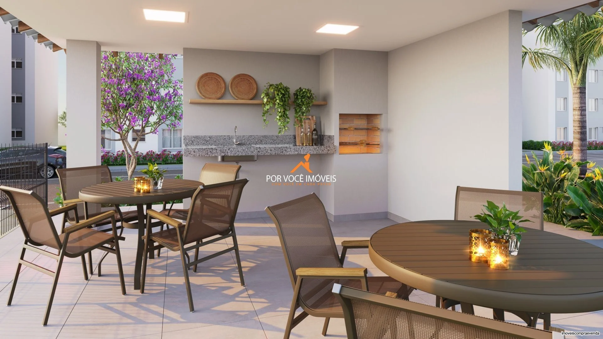 Apartamento para locação com 2 quartos no Condomínio Moinho