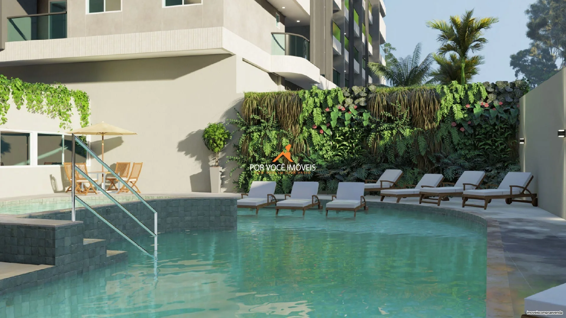 Apartamento de 1 quarto no Condomínio Sand Beach Residence