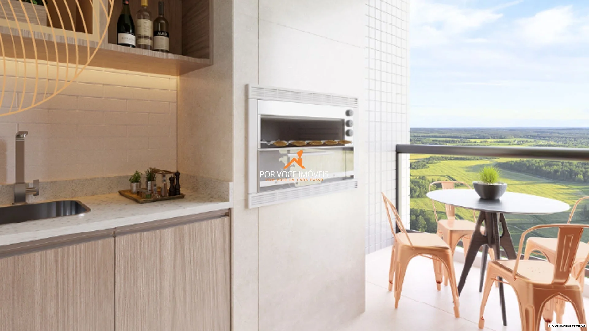 Apartamento de 1 quarto no Condomínio Sand Beach Residence