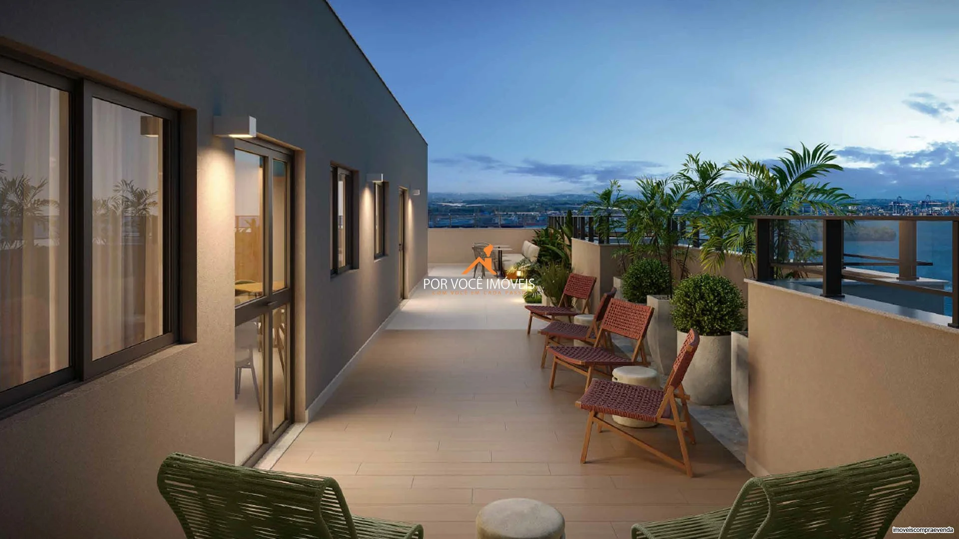 Studio com 34m² no Farol da Guanabara