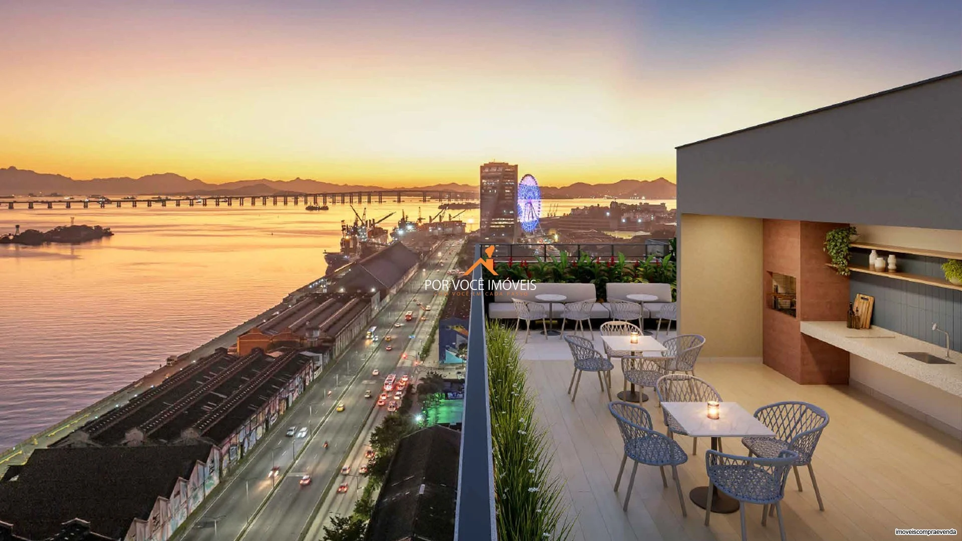 Apartamento com 1 quarto com vaga no Farol da Guanabara